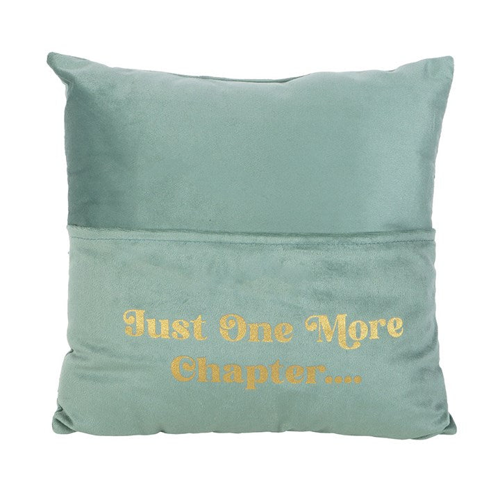 Just one more chapter cushion