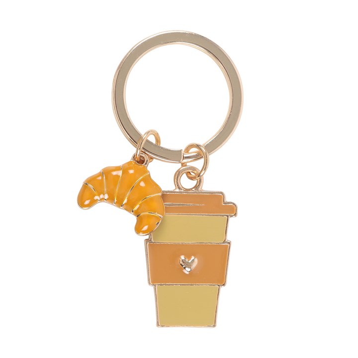 Coffee & A friend keyring