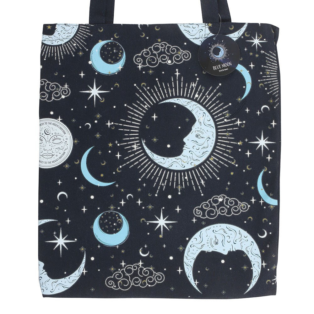 Blue Moon Tote Bag