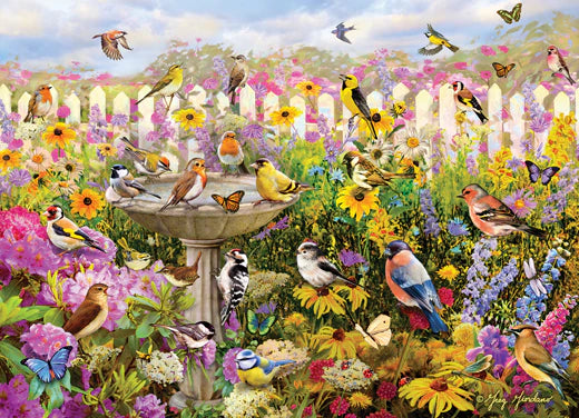 Backyard Bird Bath Puzzle