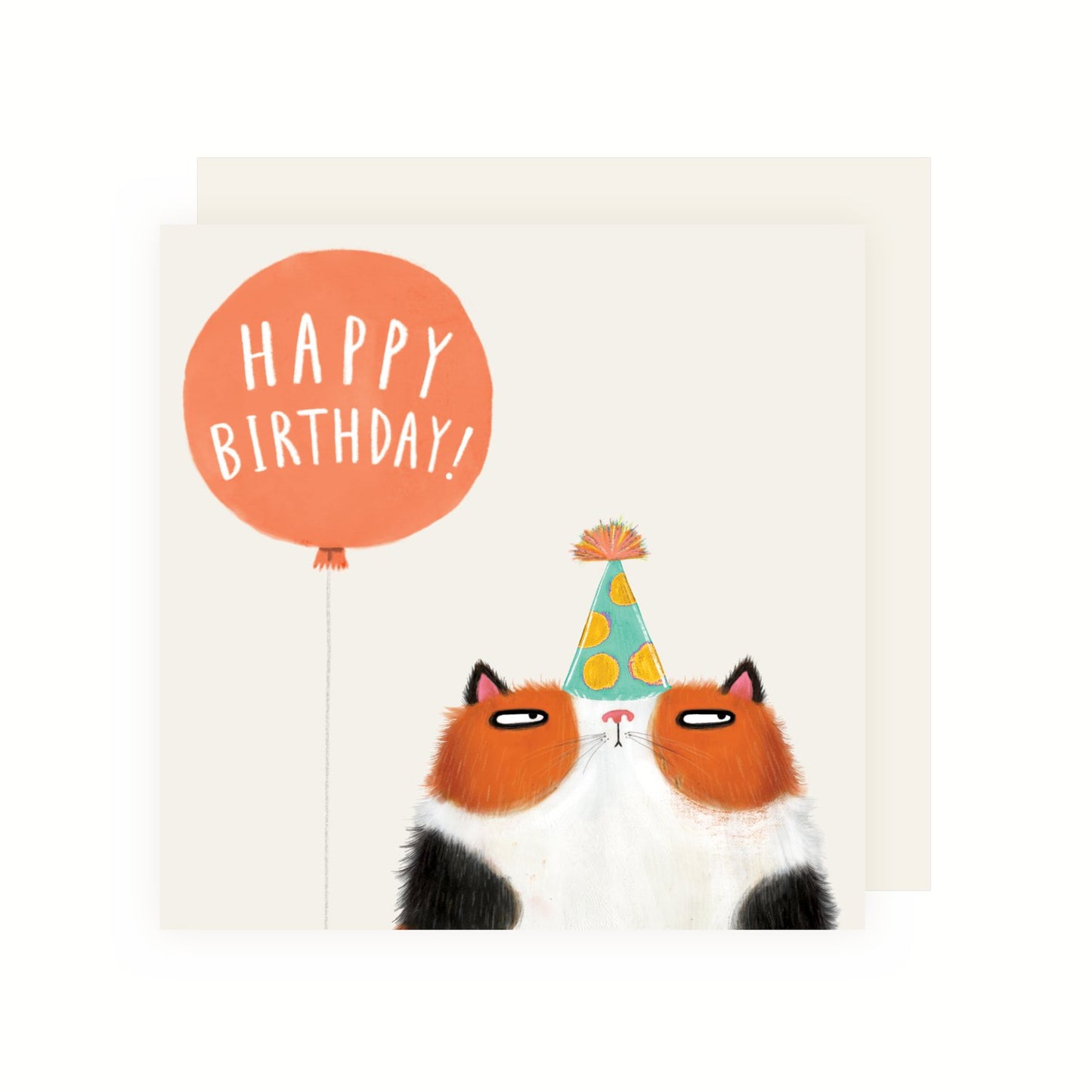 Charley Rabbit - Cat Balloon Card