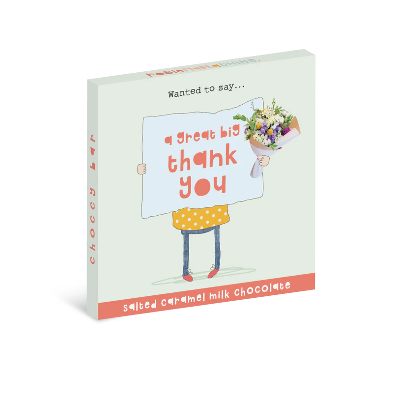 Rosie Made A Thing - Choccy Bar - A great big Thank You