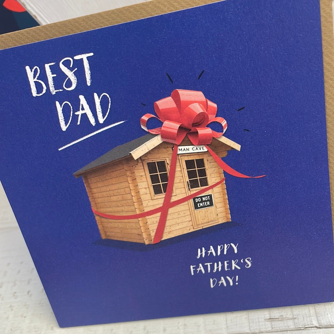 PaperLink - Best Dad Father's Day Card