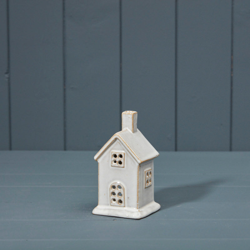 Ceramic House Tealight Holder