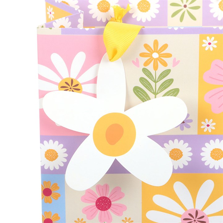 Floral Print Gift Bag