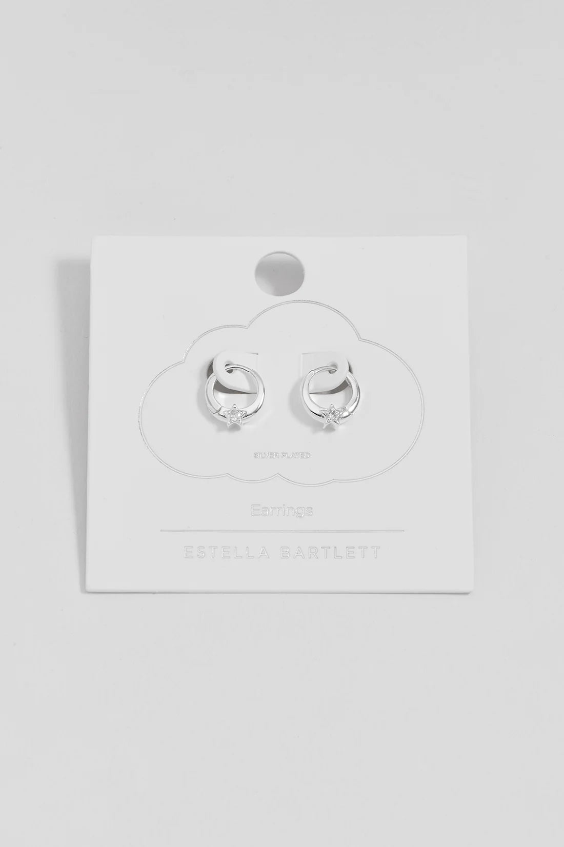 Estella Bartlett - Moon and Star Huggies Silver Plated