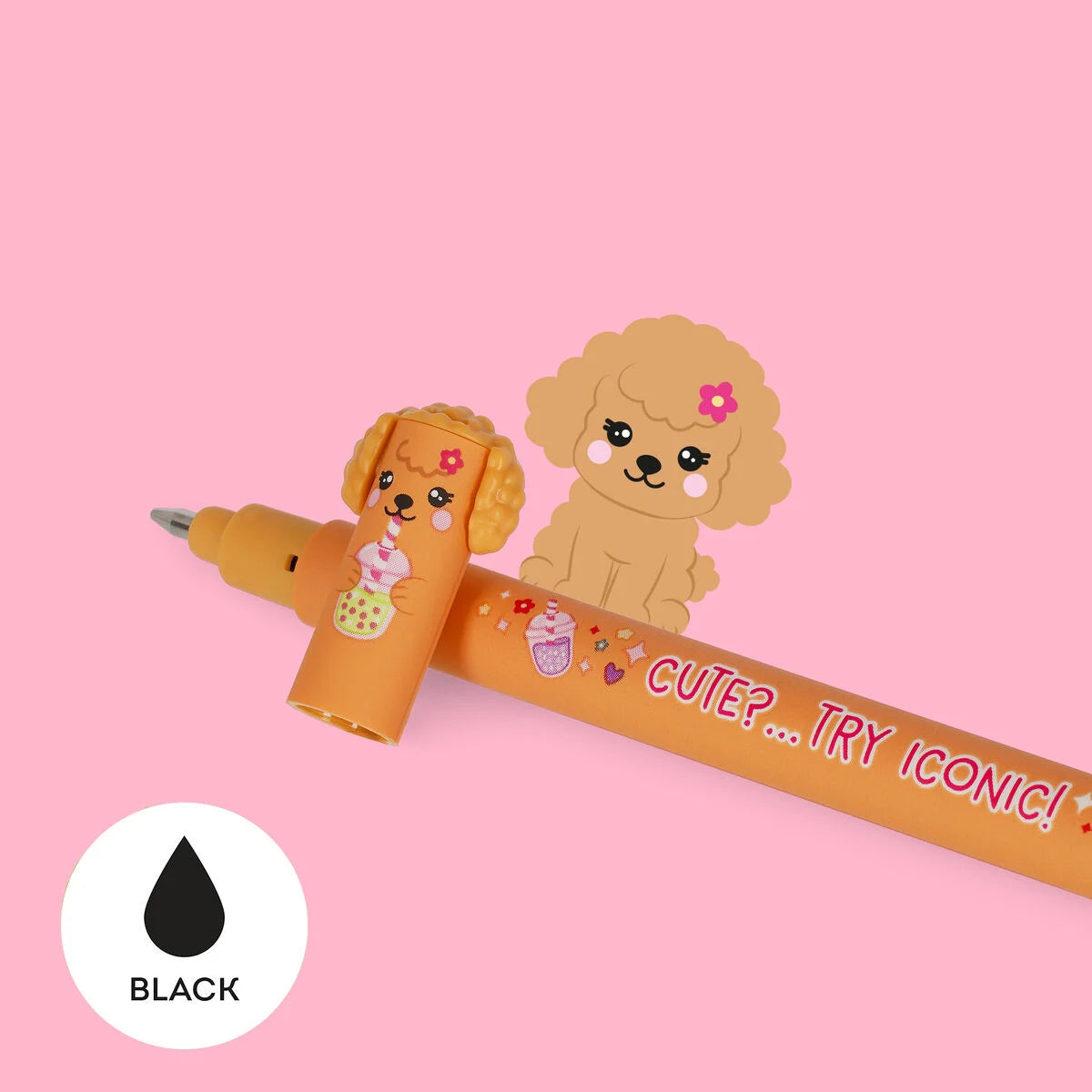 Set of three Erasable Pens - Fur-ever Friends
