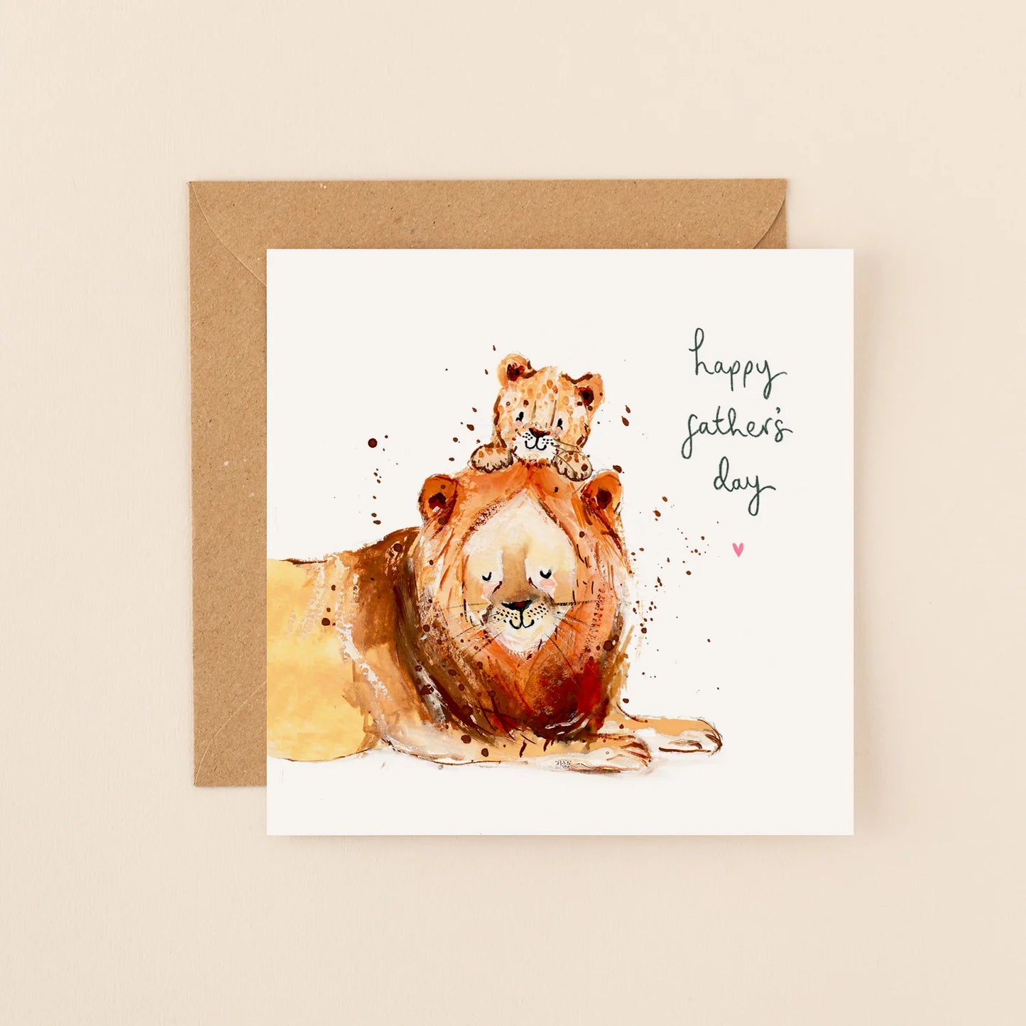 Louise Mulgrew - Father's Day Card Lion