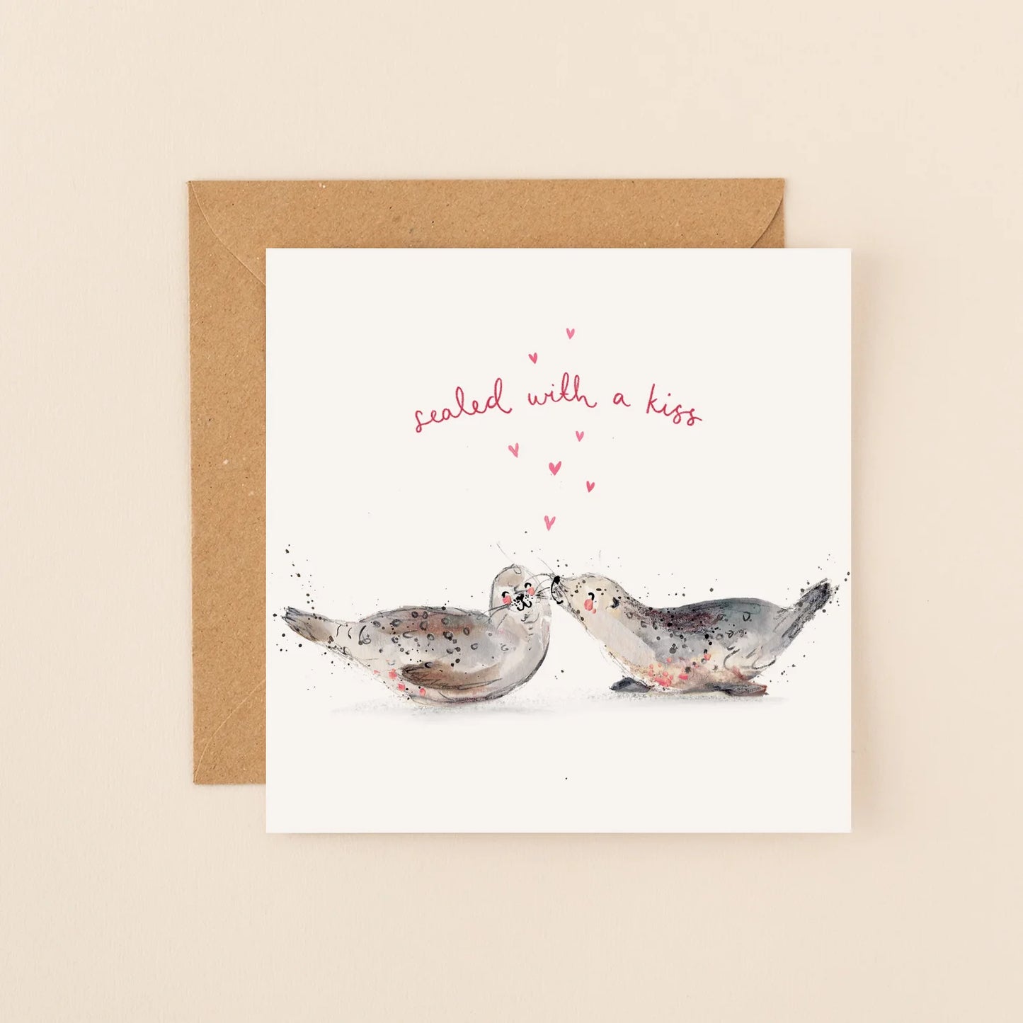 Louise Mulgrew - Valentines (Seal) Card