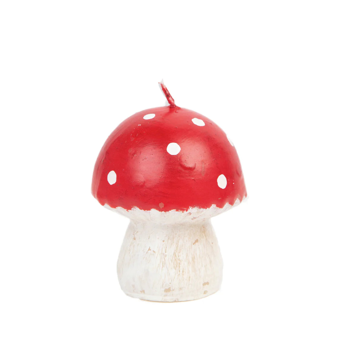 Midnight Forest Red Mushroom Candle - Small