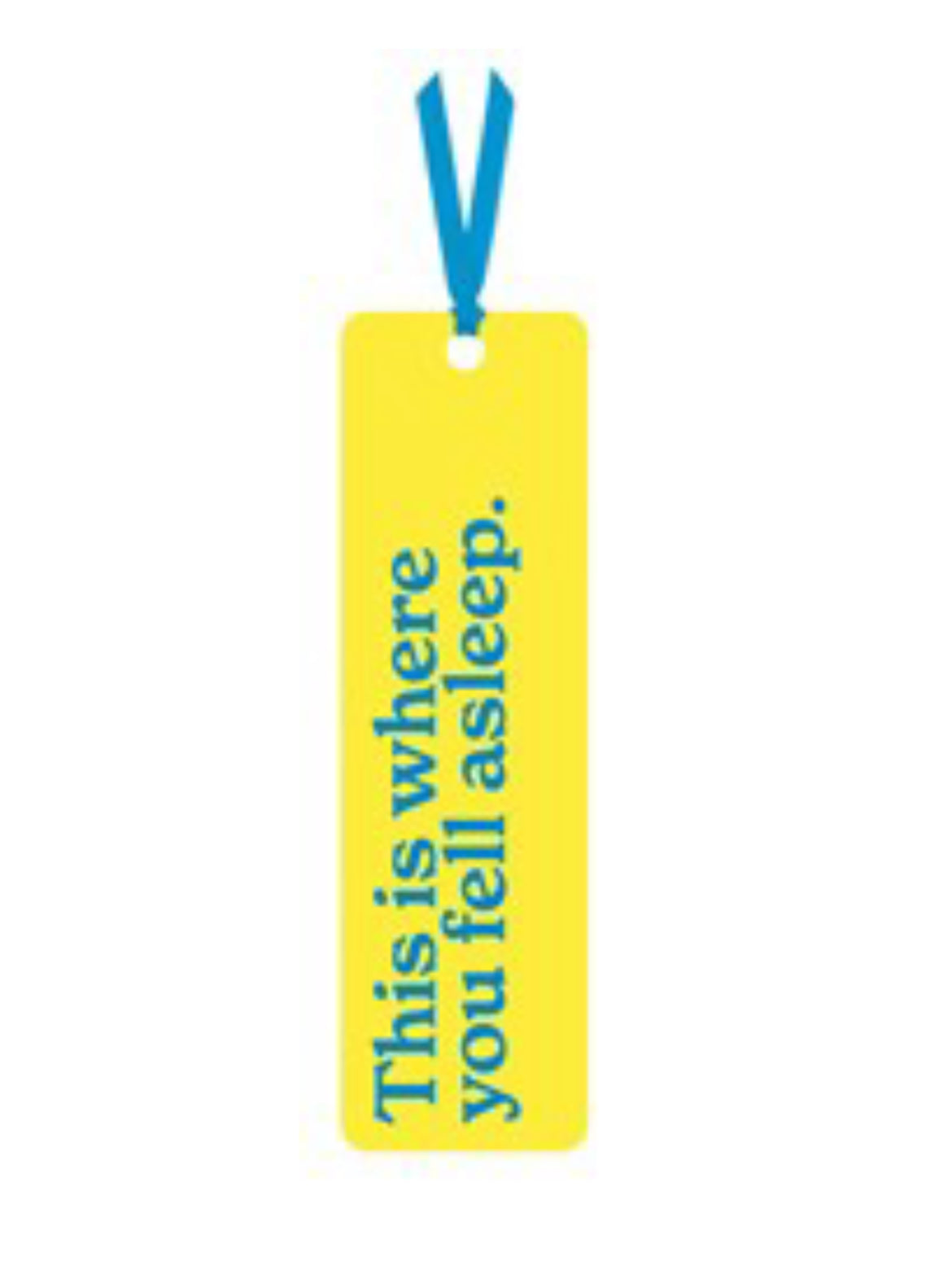 Fell asleep - Bookmark