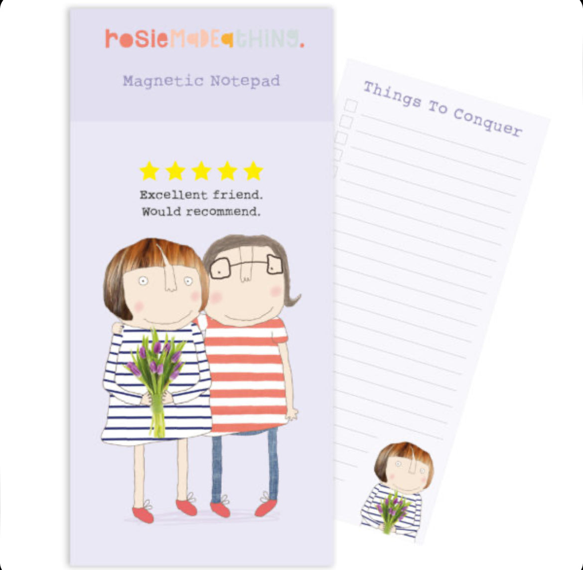 Excellent Friend Magnetic Notepad