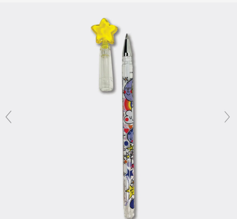 Sale - Gel Pen With Star Lid