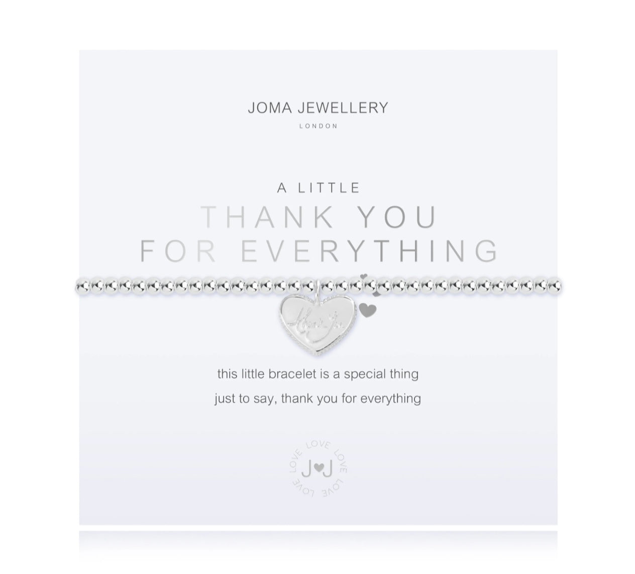 Joma Jewellery Thank you for everything