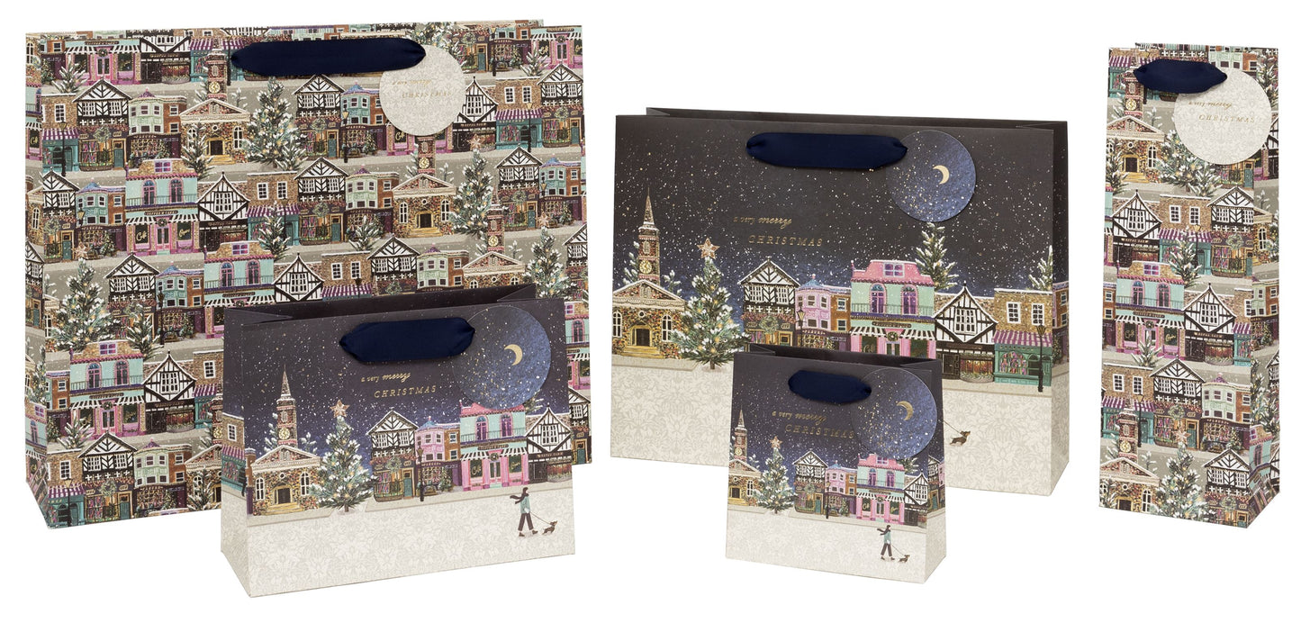 Christmas Gift Bags - Nostalgia Lane