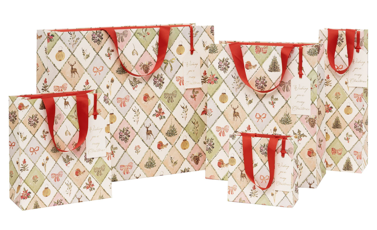 Glick - Christmas Gift Bags - Winter Weave