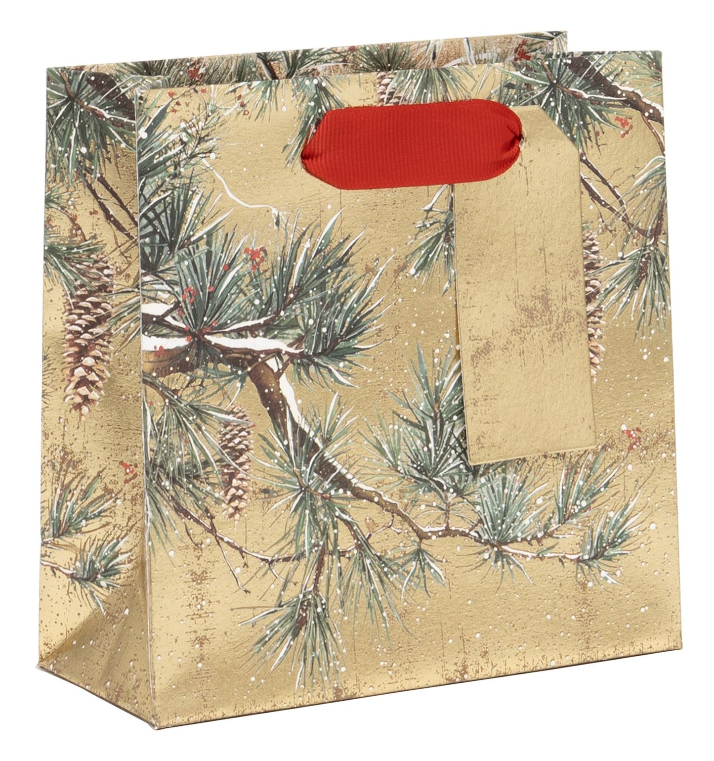 Small Gift Bag - Gilded Grove Gold