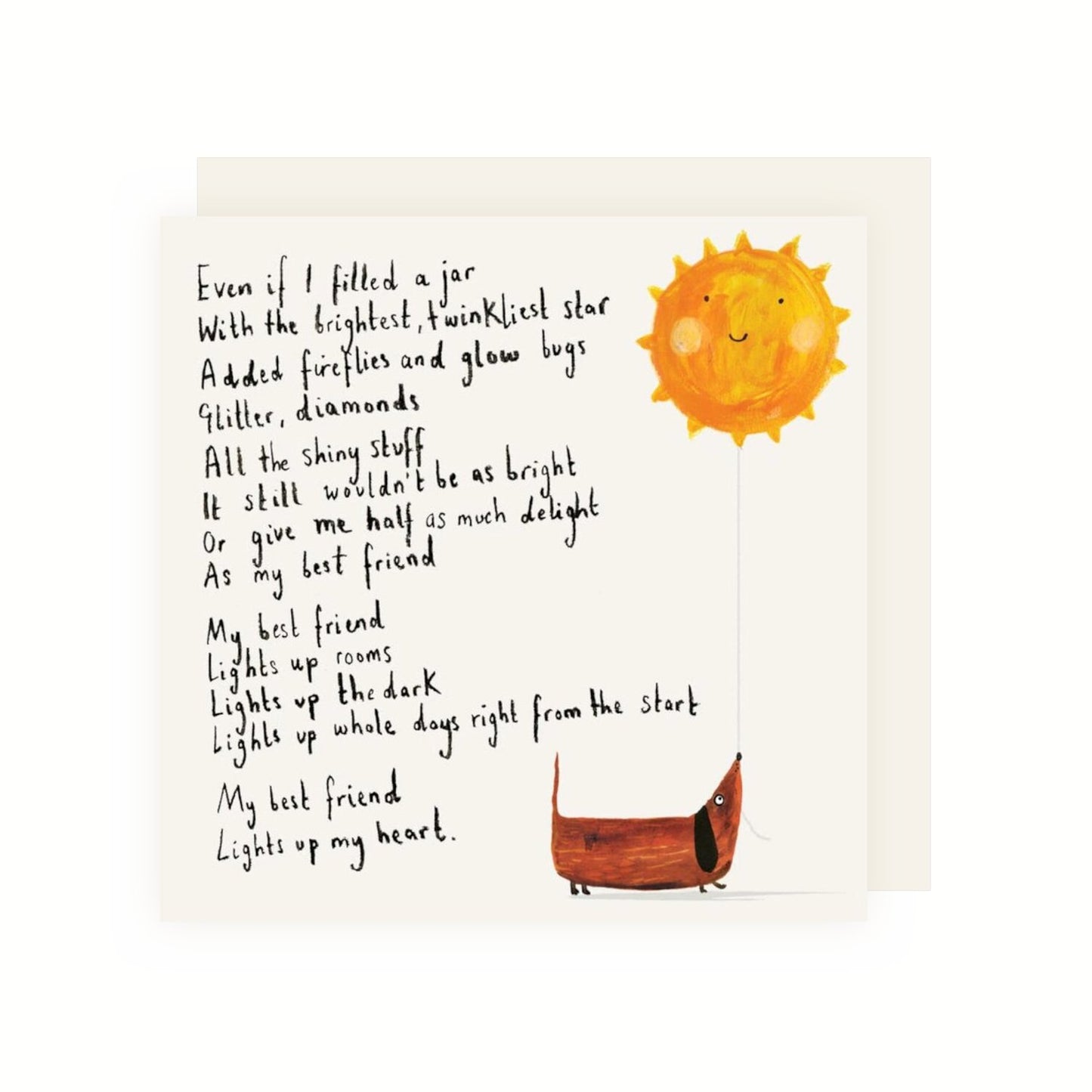 Charley Rabbit - Poem Card