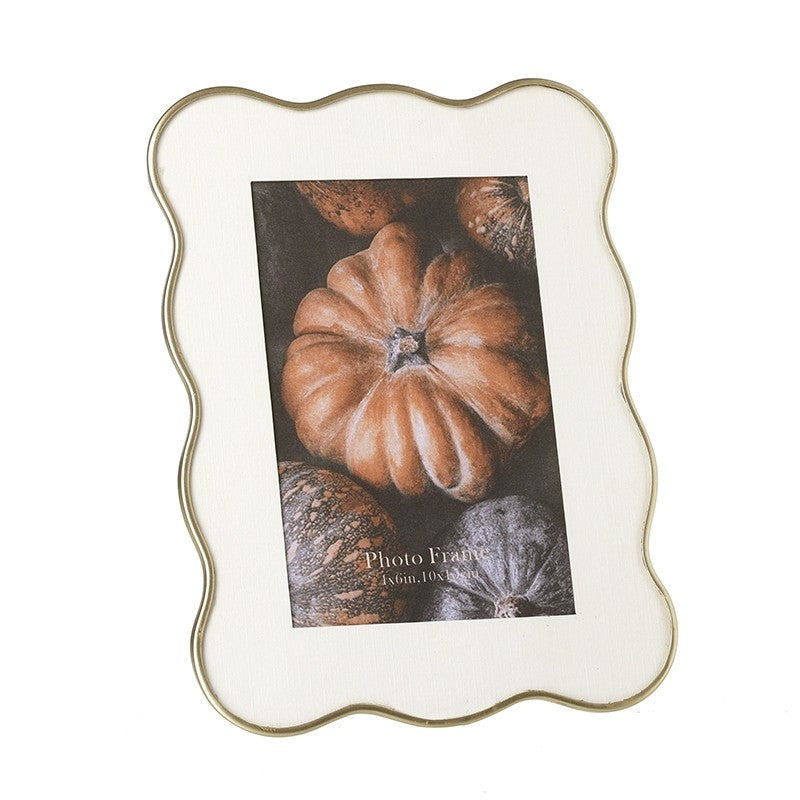 Metal Gold Edge Photo Frame