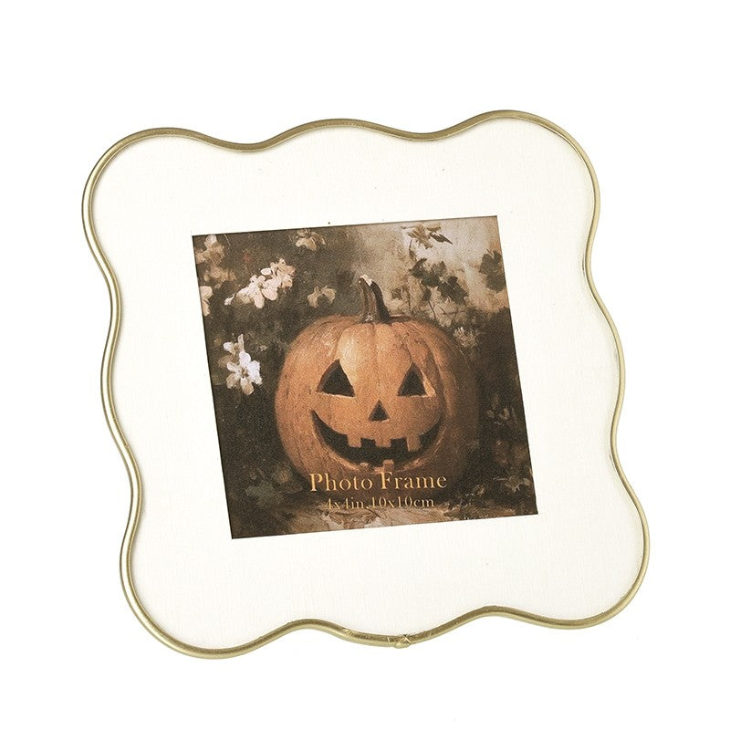 Gold Metal Photo Frame 4 x 4