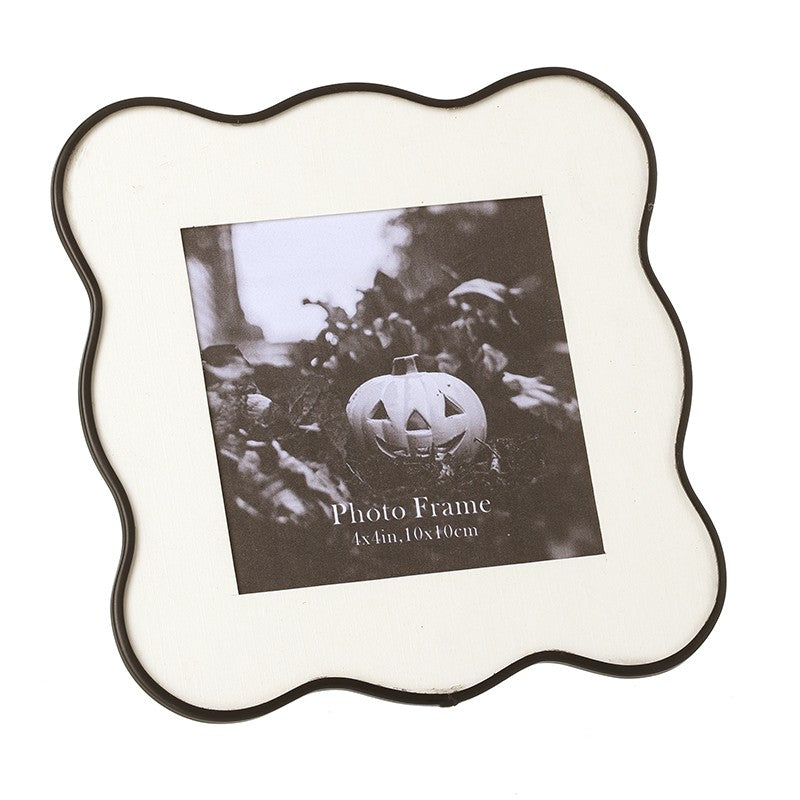 Black Metal Photo Frame 4 x 4