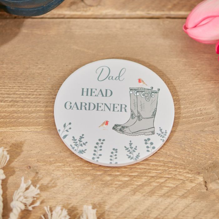 Sale - Dad Head Gardener Coaster