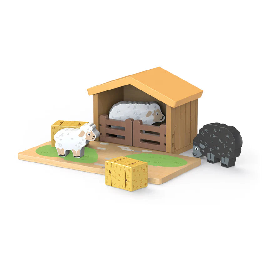 Lambing shed set