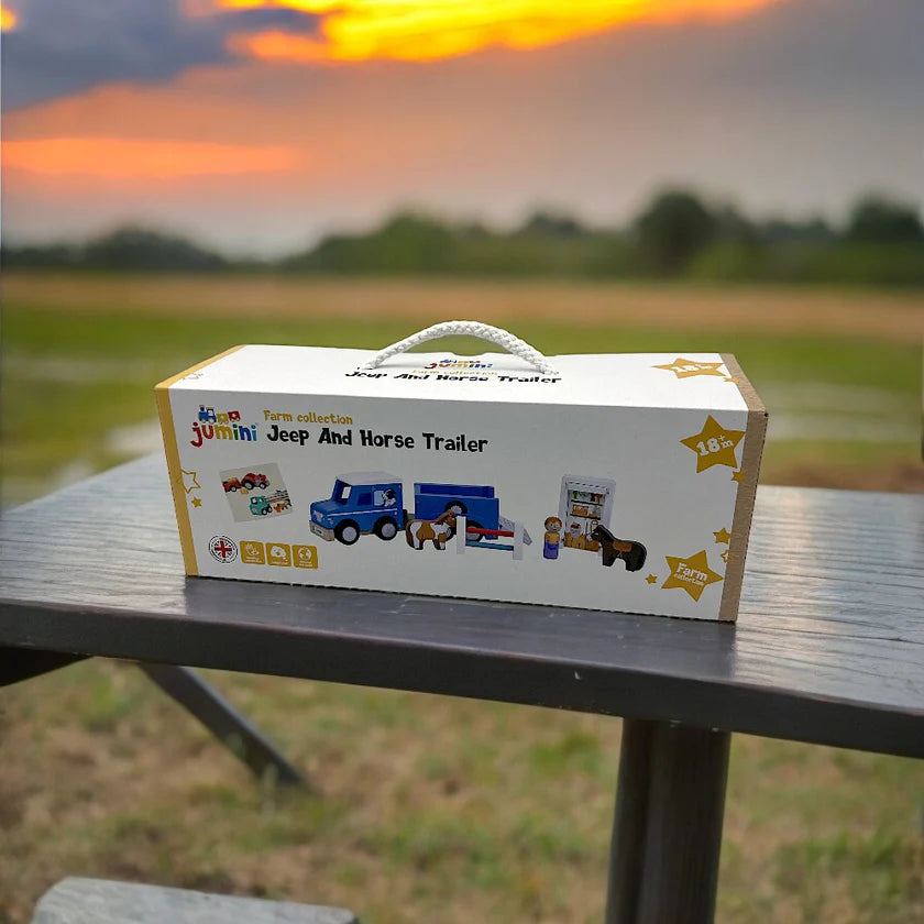 Jeep and Horse Trailer
