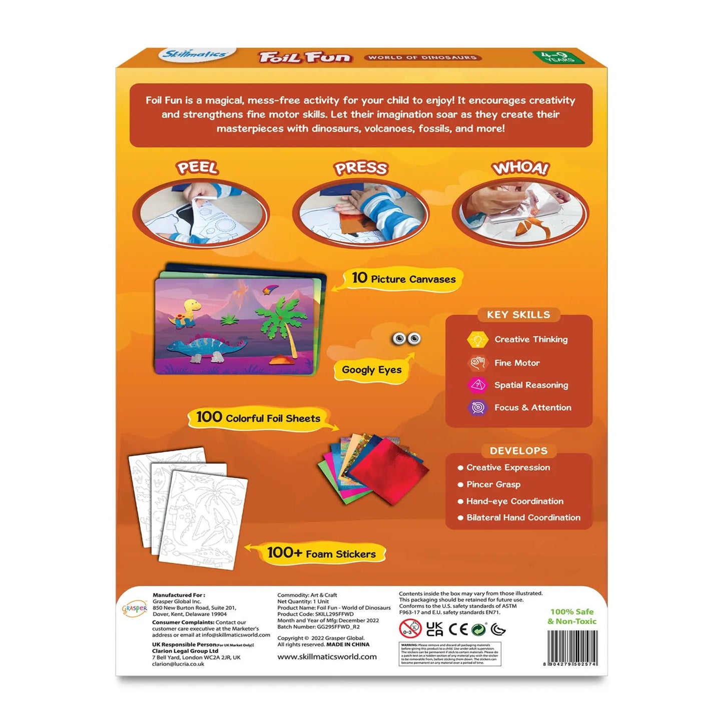 Sale - Foil fun World of Dinosaurs