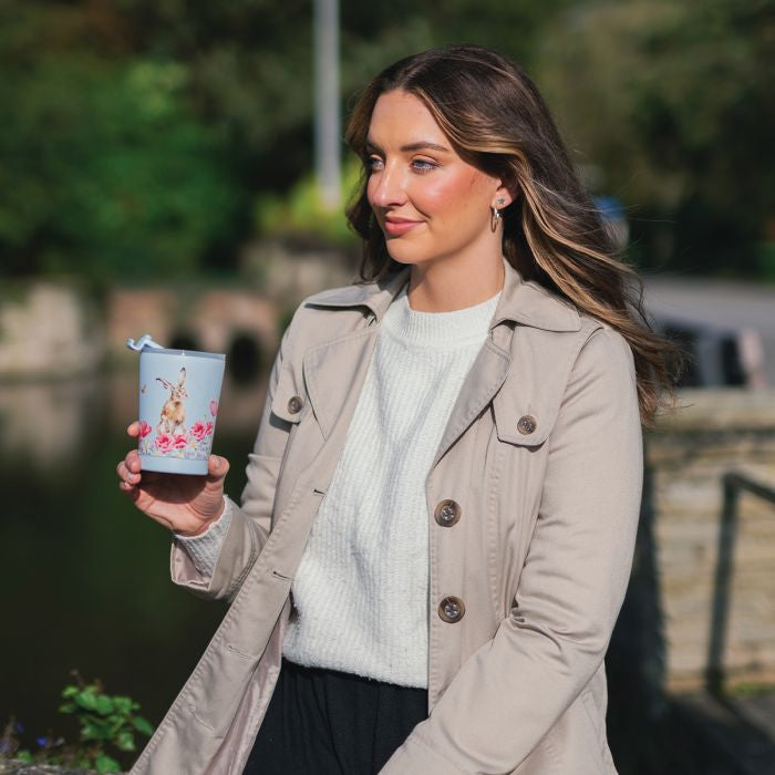 Wrendale Hare Thermal Travel Cup