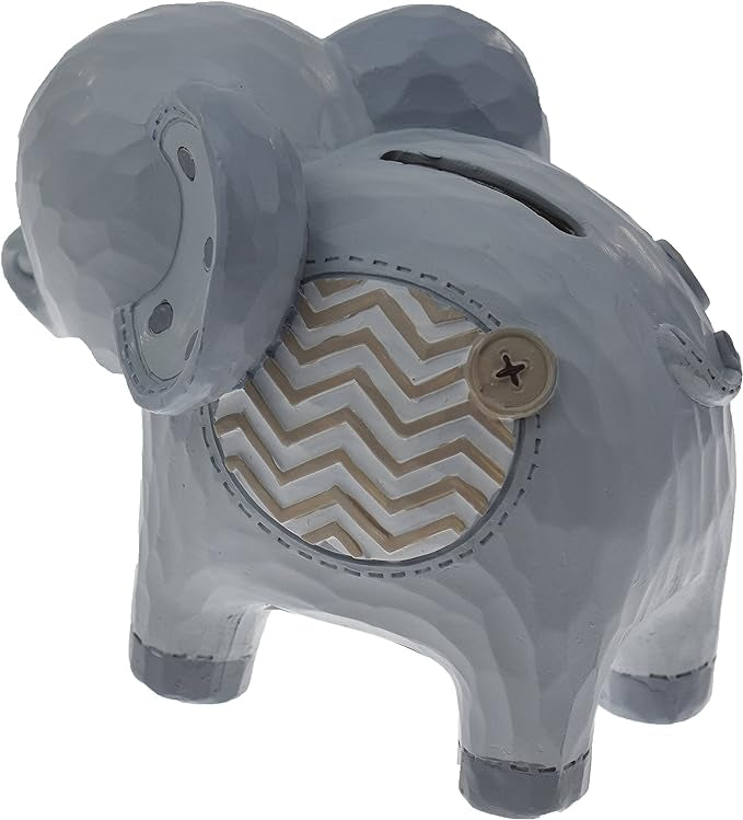 Noah's Ark Resin Money Box - Elephant