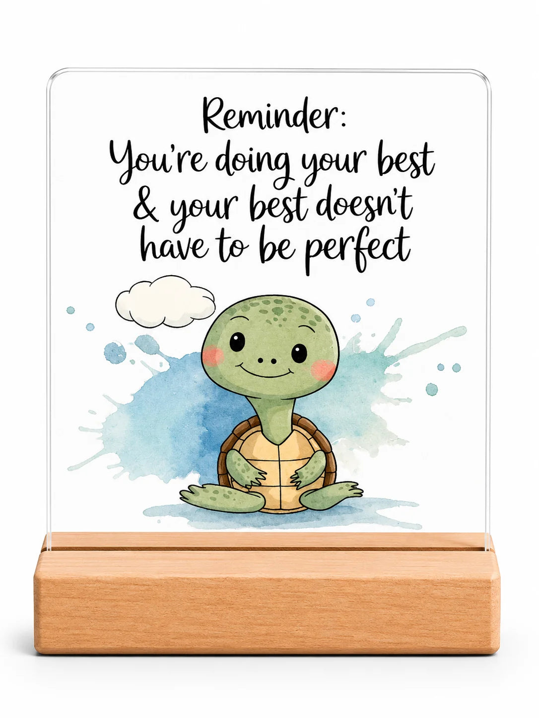 Gift Acrylic Plaque - Reminder
