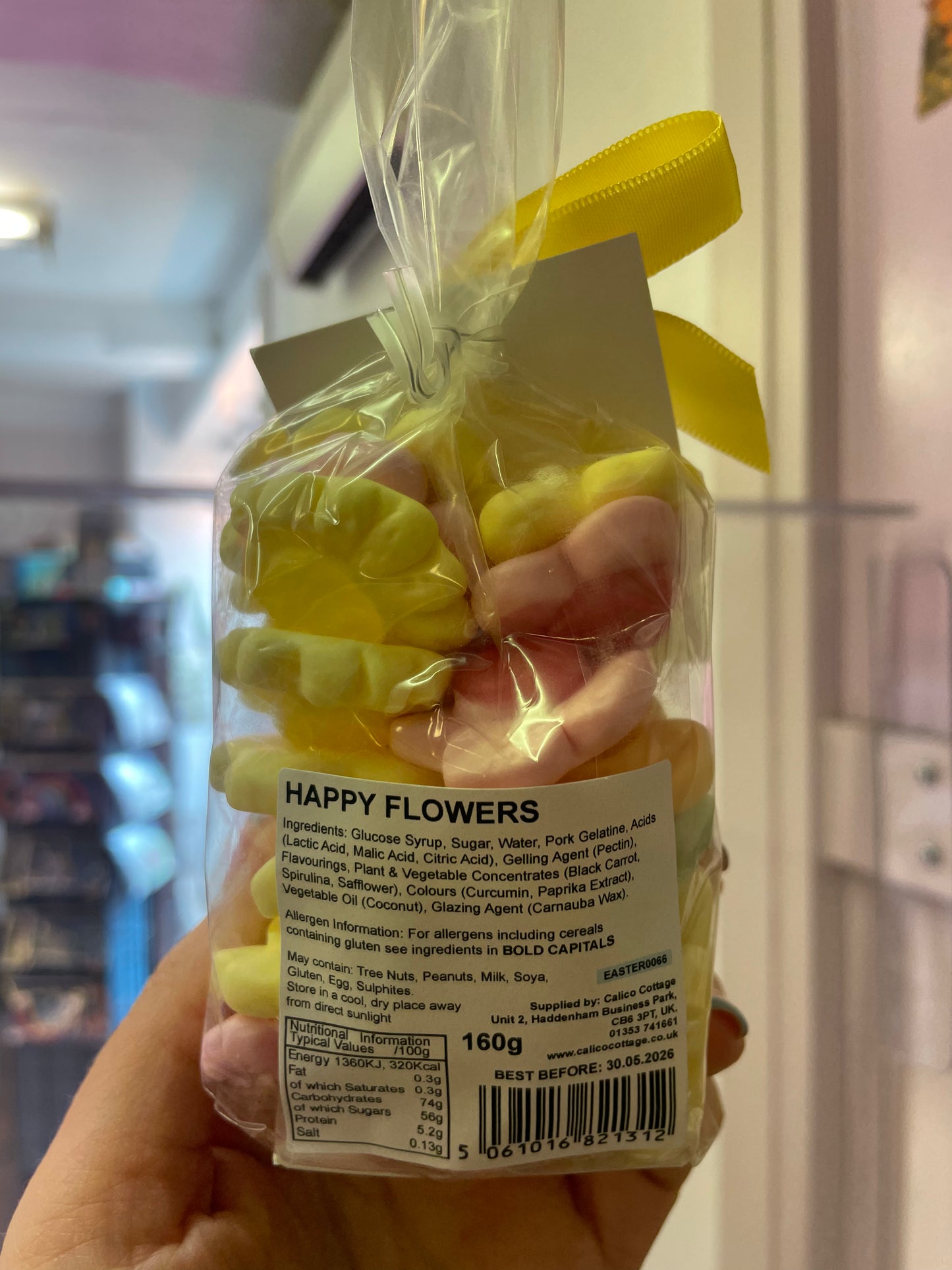 Sale - Happy Flowers Ribbon Bag