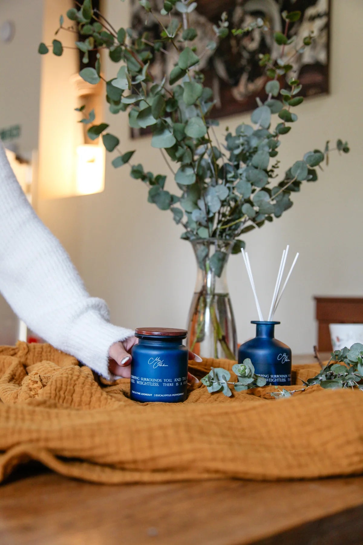 'The Ocean' Whale Design Candle