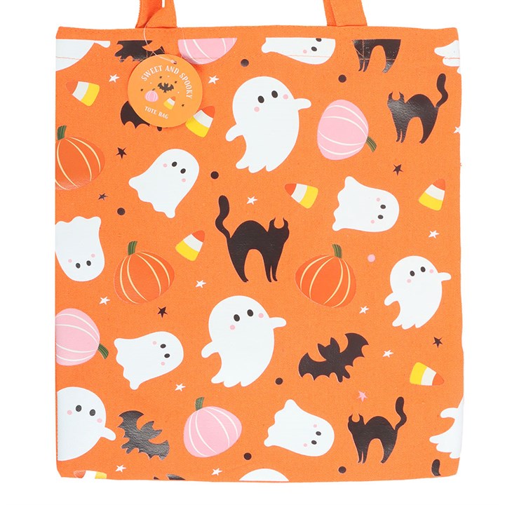 Ghost Tote Bag - Sweet and Spooky Ghost