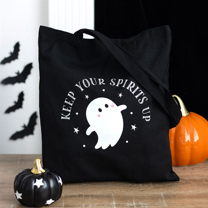 Ghost Tote Bag - Keep your spirits