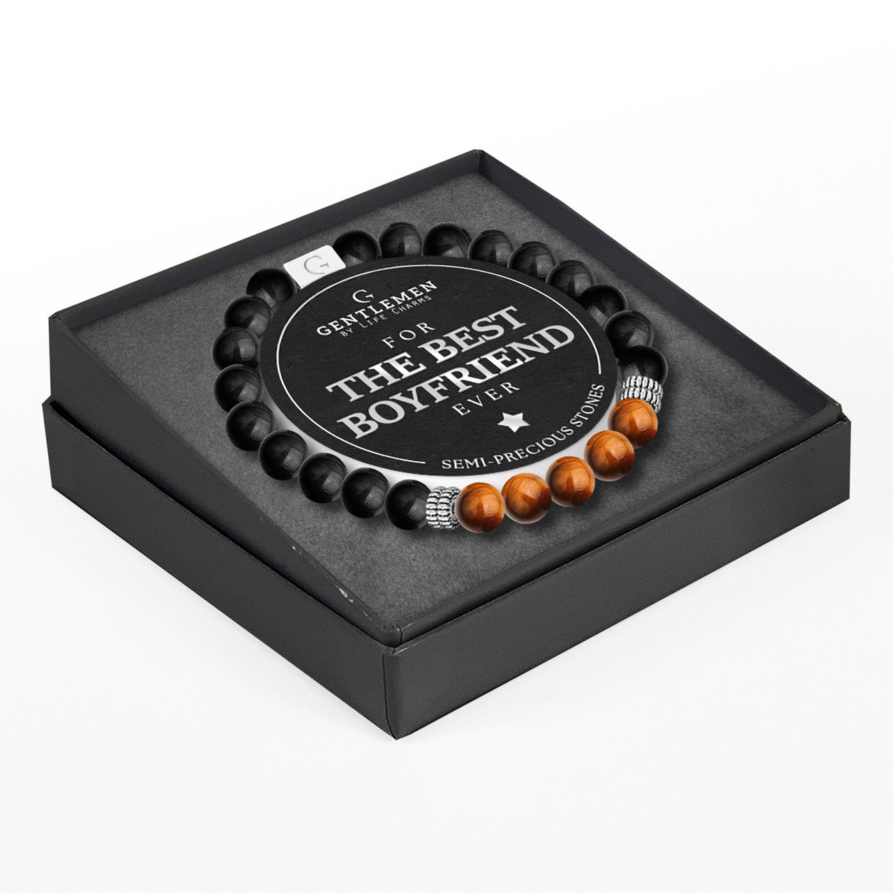 Sale -Life Charms Gentleman Bracelet - Boyfriend