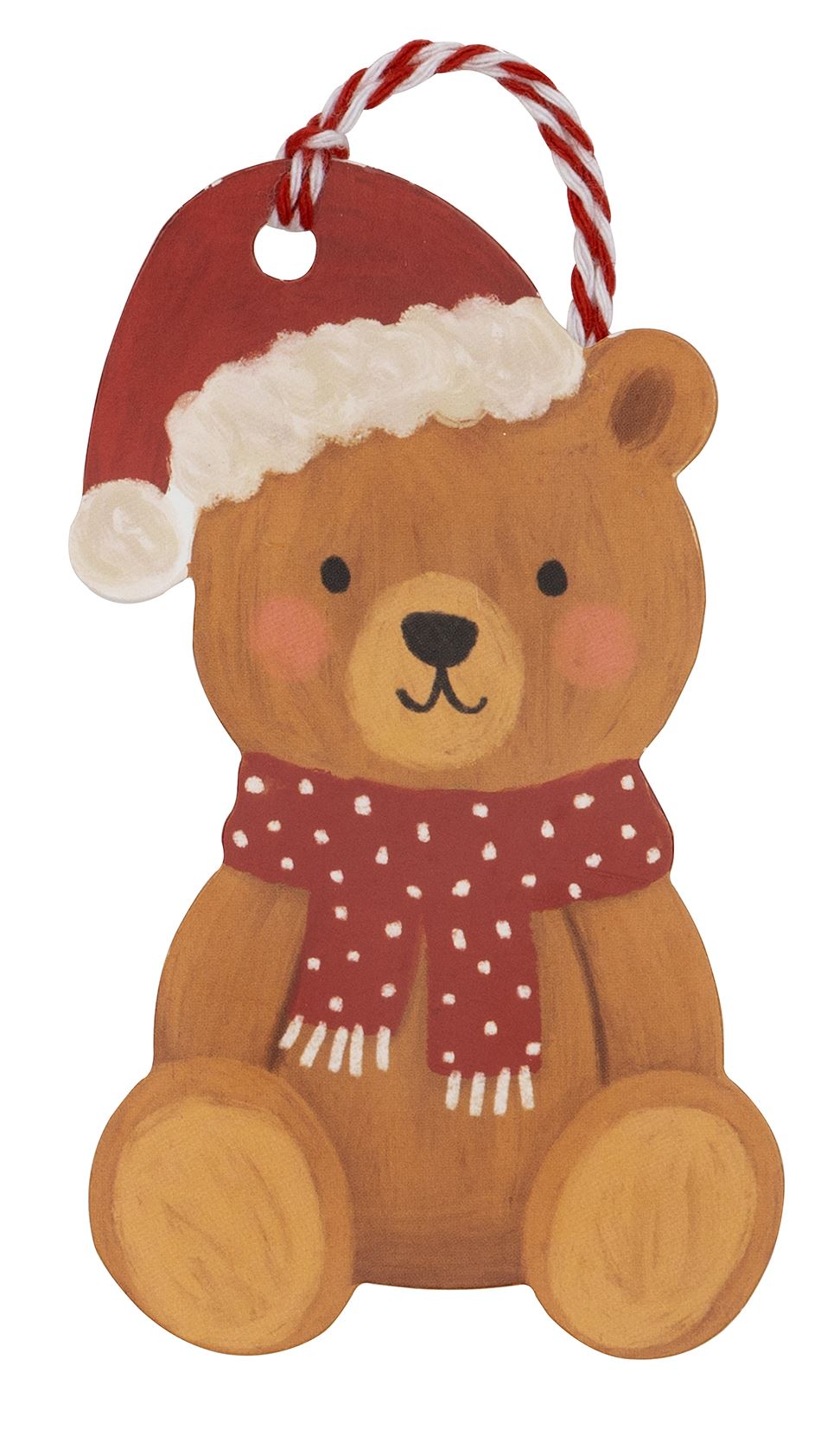 GLICK XMAS TAG - BEAR