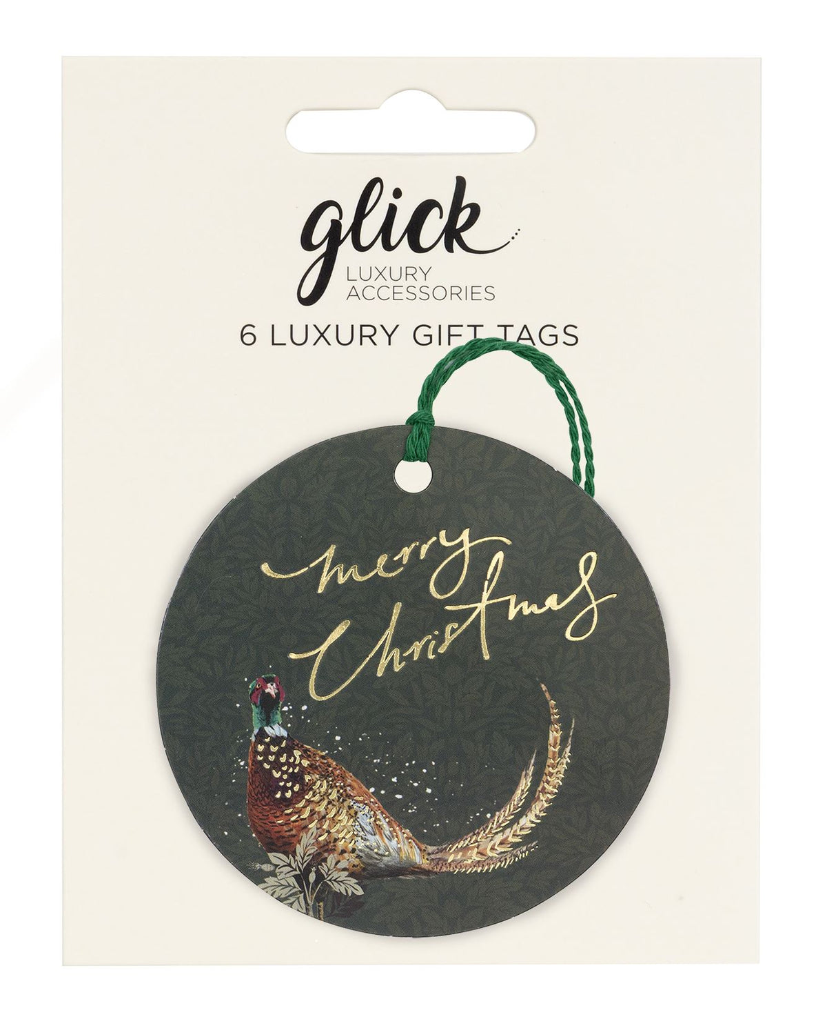 GLICK XMAS TAG - PHEASANT