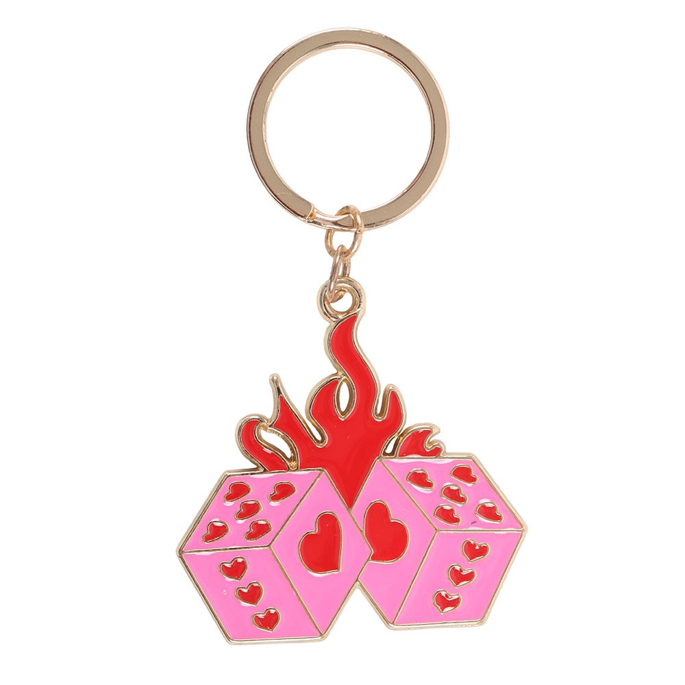 Dice Keyring
