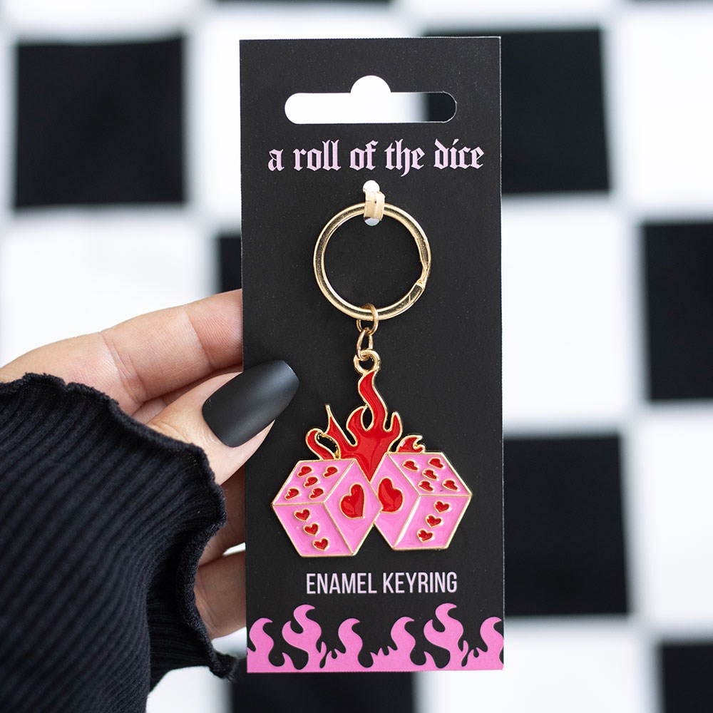 Dice Keyring