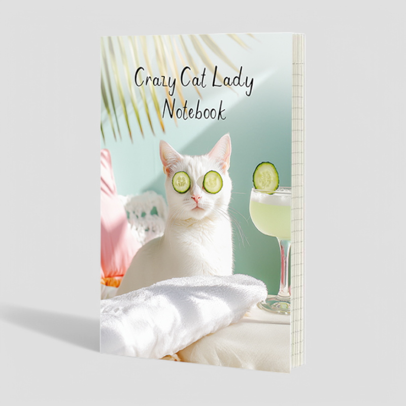 A5 Notebook - Crazy Cat Lady