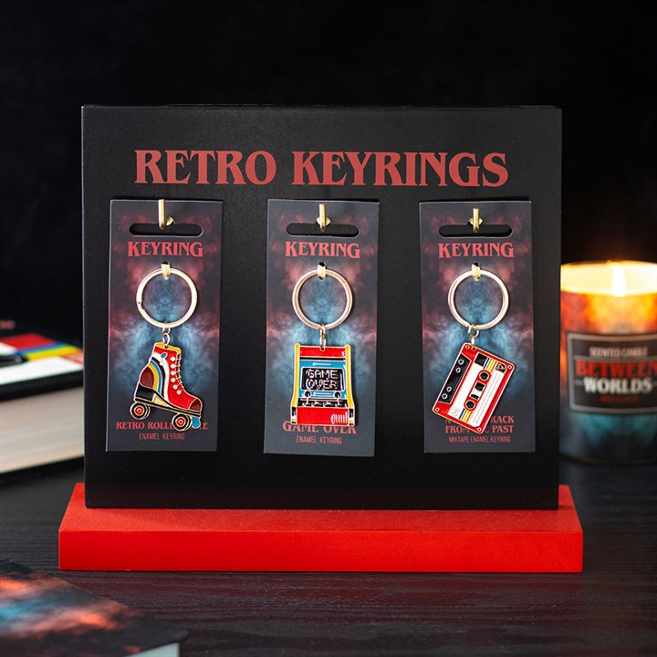 Retro 80's Keyring