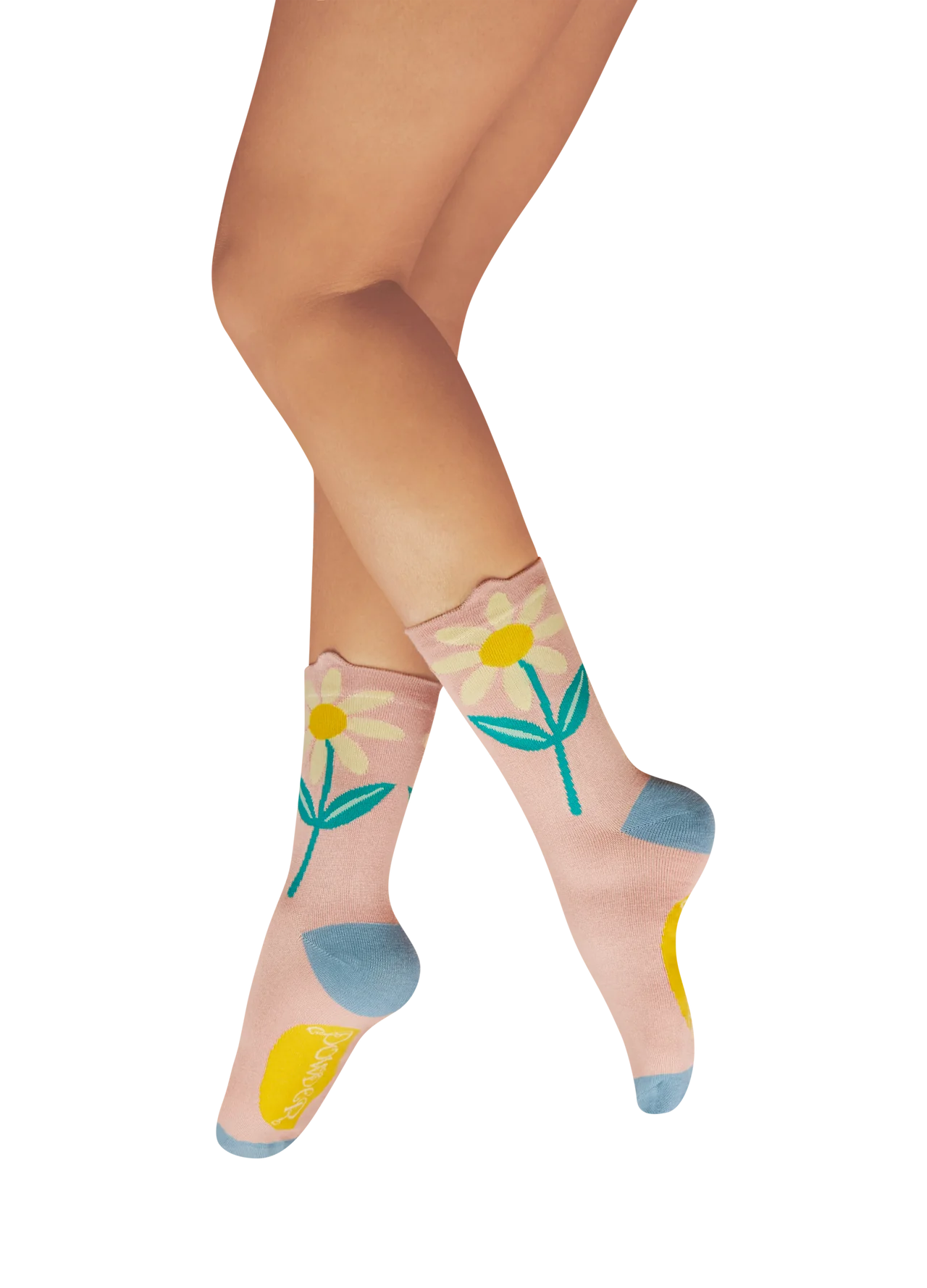 Flower Top Ankle Socks - Daisy Petal