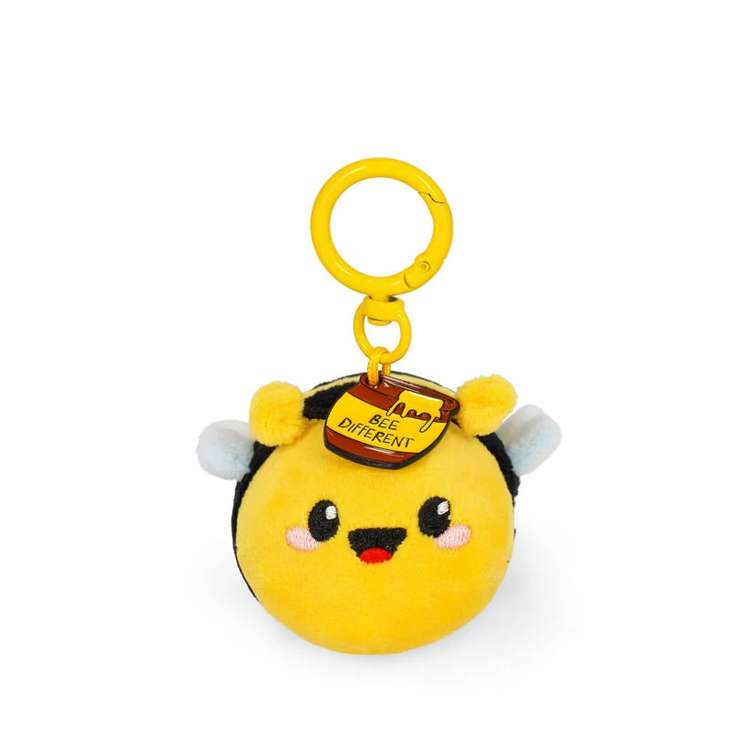 Bee Plush Key Ring Super Soft! Tiny – Swagger - Main Image