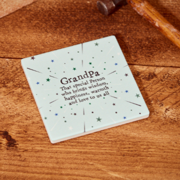 Sale - Grandpa Ceramic Coaster