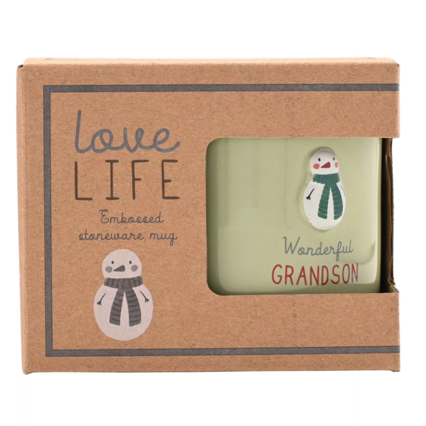 Embossed Mug - Grandson