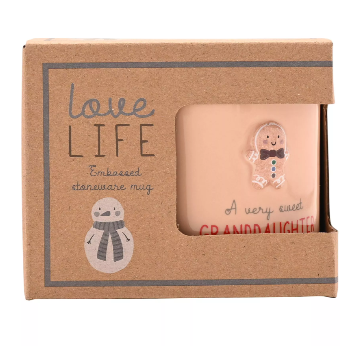 Embossed Mug - Granddaughter