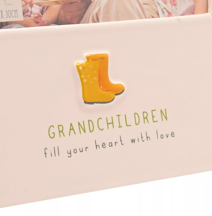 Love Life Photo Frame 4" x 6" - Grandchildren