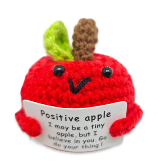 Positive Red Apple